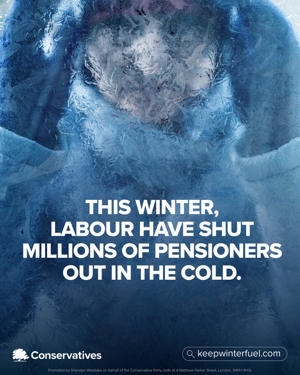 Temperatures are still low and Labour are still denying thousands of vulnerable pensioners help with their winter fuel bills.  

Now, more than ever, make your voice heard at KeepWinterFuel.com