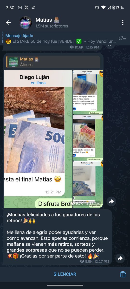 Mickyzv9's tweet photo. @srmatiasbets Aquí estamos 😅 https://t.co/XWkuMqMcq8