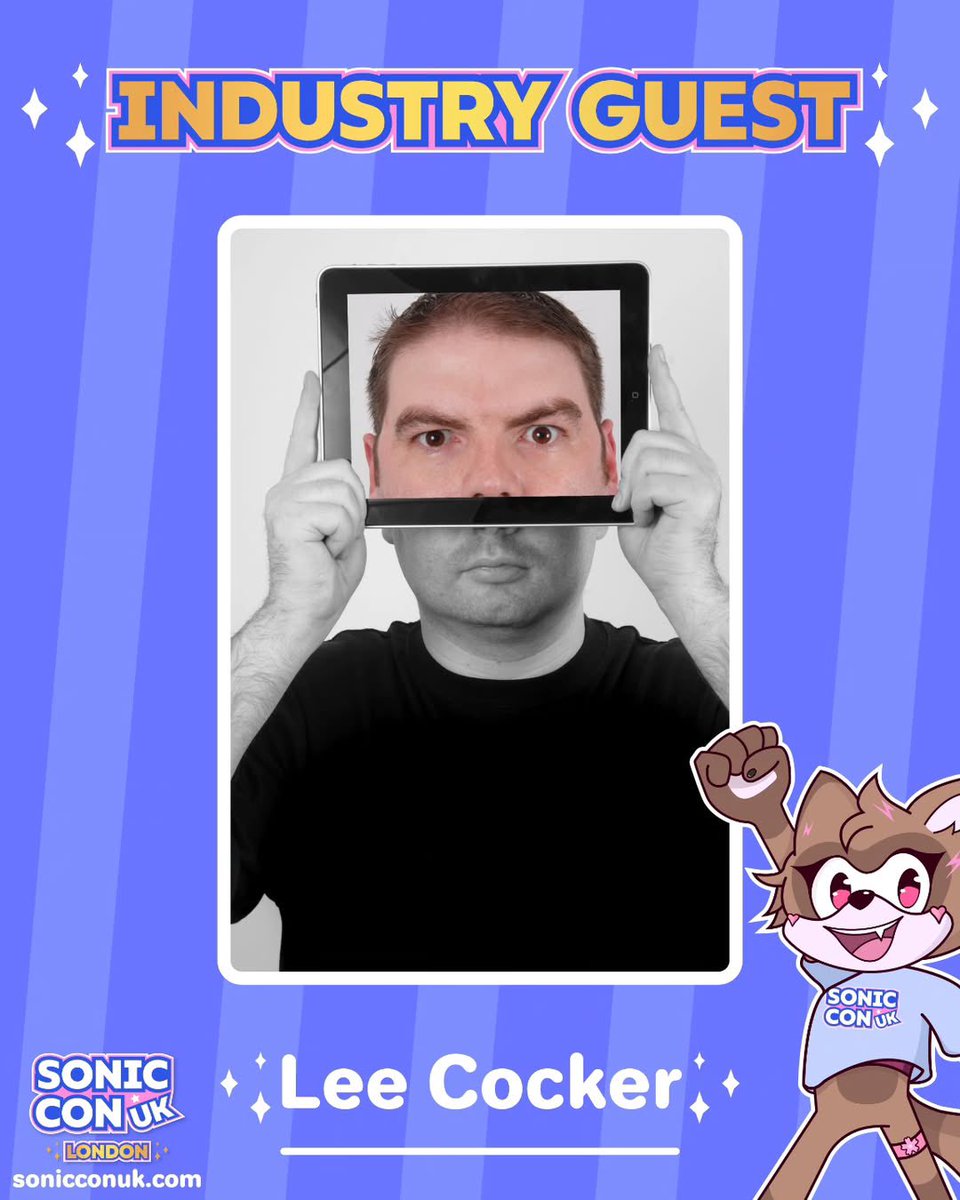 leecocker's tweet image. Exciting news! I’ll be an Industry Guest at the upcoming Sonic Con UK! Can’t wait to share insights from my time on #MarioandSonic at the #OlympicGames and celebrate all things #Sonic with you all. See you there!
More info: sonicconuk.com #SonicConUK #SonicTheHedgehog