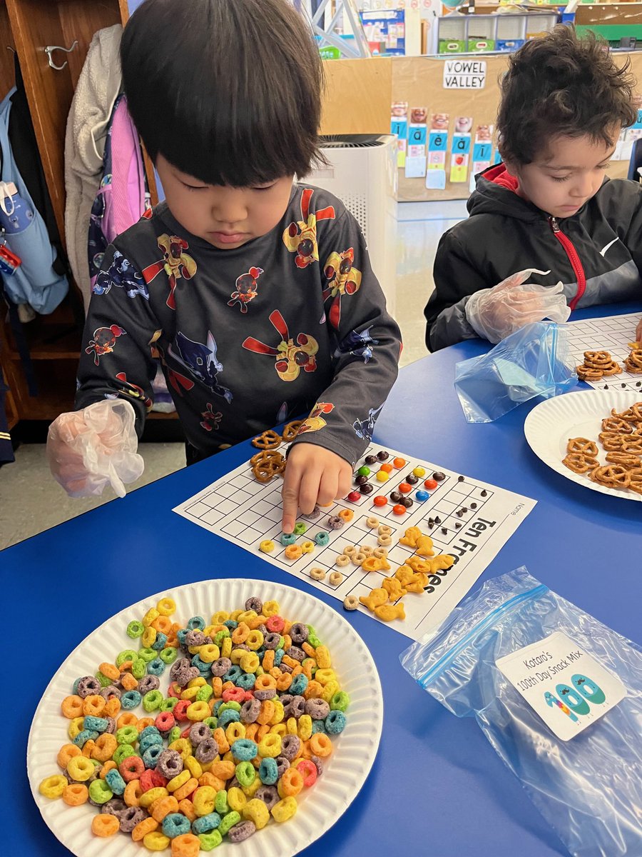 Seahawks had a blast celebrating the 100th Day of School with fun activities all about the number 100! 🎉 Can you believe how “old” some of our staff and students look? 😉 #100thDay #SeahawksFun