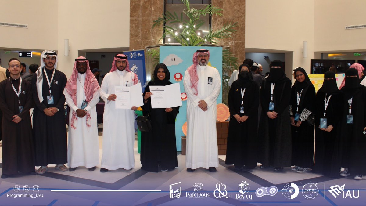 JRaghadsaleh's tweet image. فخورة جدًا بأني كنت احد المسؤولين عن إقامة Game Expo👾!
تجربة استثنائية و حدث لا يوصف،شعور الرضا والفخر برؤية نجاح المعرض ينعكس في عيون الحضور وسعادتهم.
شكرًا لكل من كان جزءًا في هذا الإنجاز، دعمكم كان القوة والدافع وراء هذا النجاح!💜
#programming_club
#IAU_CCSI #CCSIT_CLUBS