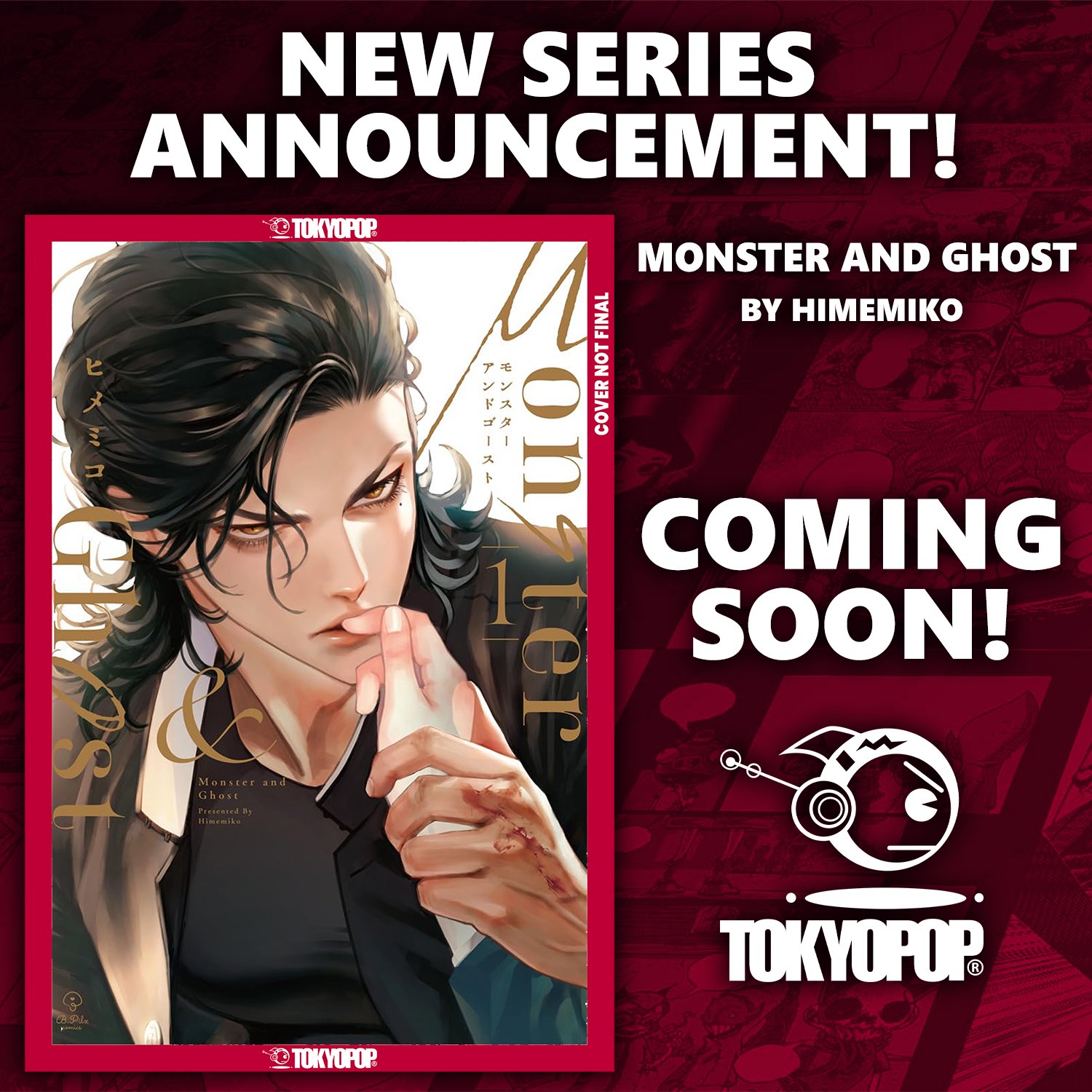 monster and ghost tokyopop manga visual