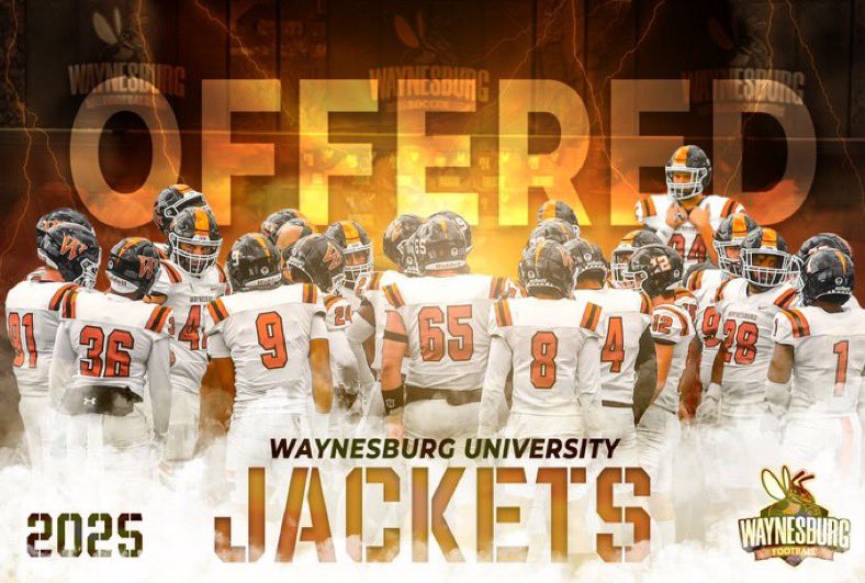 After talking to @CoachColemanDL  I’m grateful for the opportunity to be given my second offer from <a href="/Waynesburg_FTBL/">Waynesburg Football</a> !
<a href="/coachDCunn15/">Coach Dee</a> <a href="/fskeaglesfb/">FSK Eagles Football</a> <a href="/FSK_Athletics/">FSK Athletics</a>