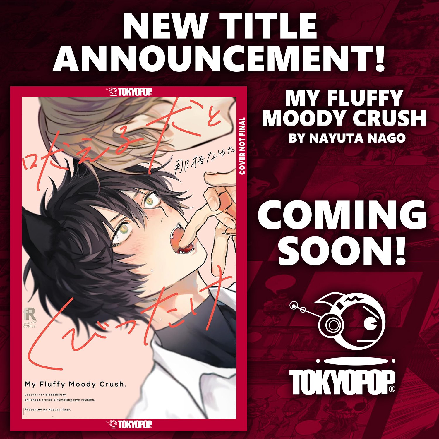 my fluffy moody crush tokyopop manga visual