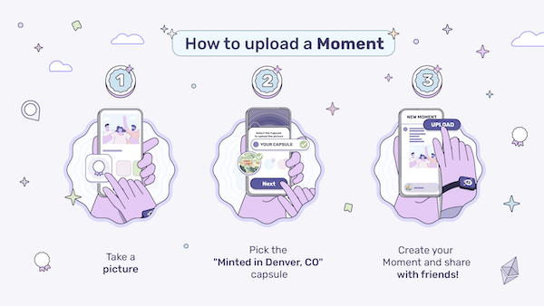 poapxyz's tweet photo. The GPS POAP of @EthereumDenver has just gone live 🎉 

As in Bangkok, we'll be raffling off prizes for the winners of a random draw via POAP Fun - this time, with a special twist! The 1st place prize will accumulate based on specific criteria that are (mostly) easy to meet. https://t.co/thWiHP3vPM