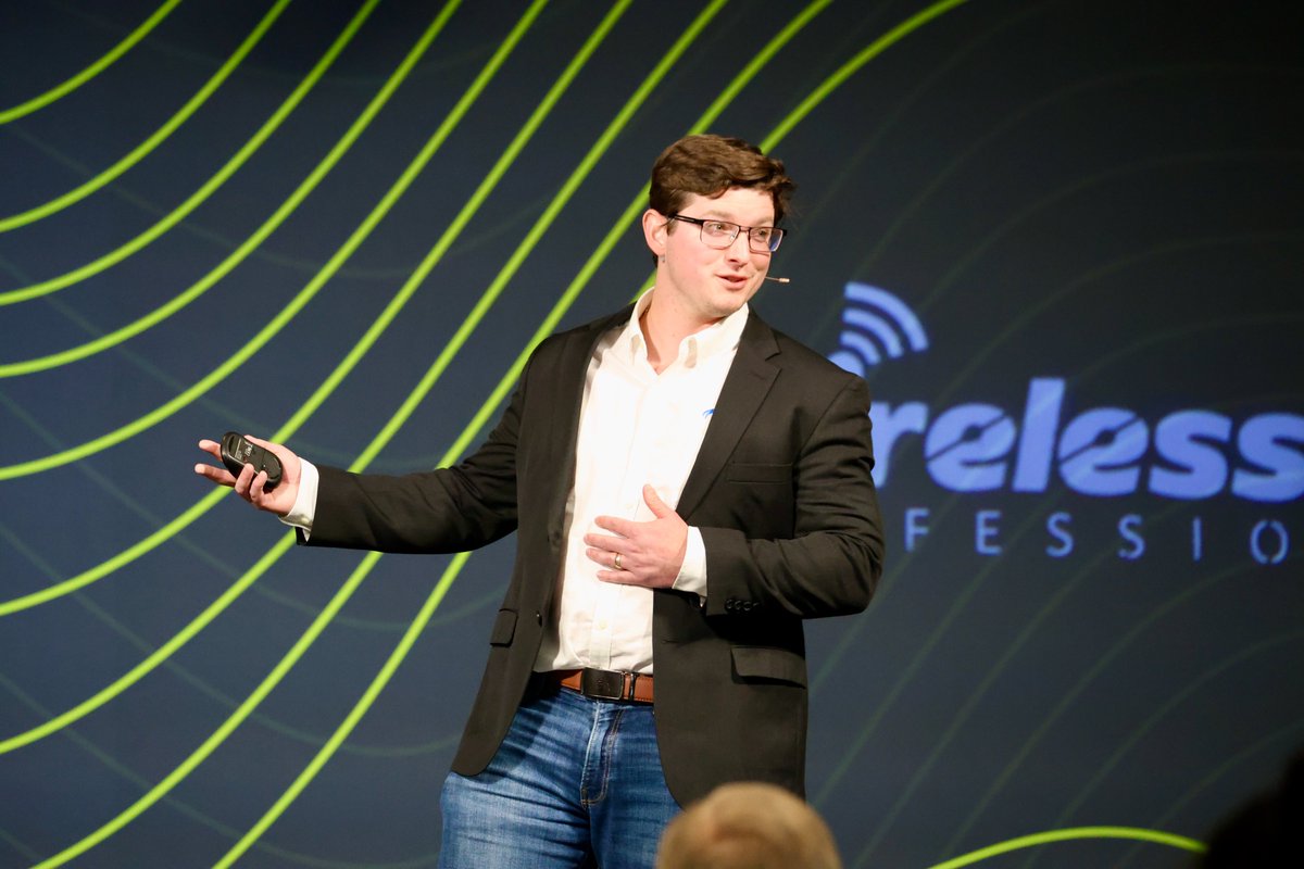 Two friends, who used to be competitors, now under the same <a href="/HubbellCorp/">Hubbell Incorporated</a> umbrella, bring a weather of knowledge from <a href="/Ventev/">Ventev</a> &amp; <a href="/AccelTex/">AccelTex Solutions</a> to the #WLPC stage to talk about antennas. <a href="/WiFiAggie/">Connor Burke</a> <a href="/TGIWiFiGuy/">Dennis Burrell</a>