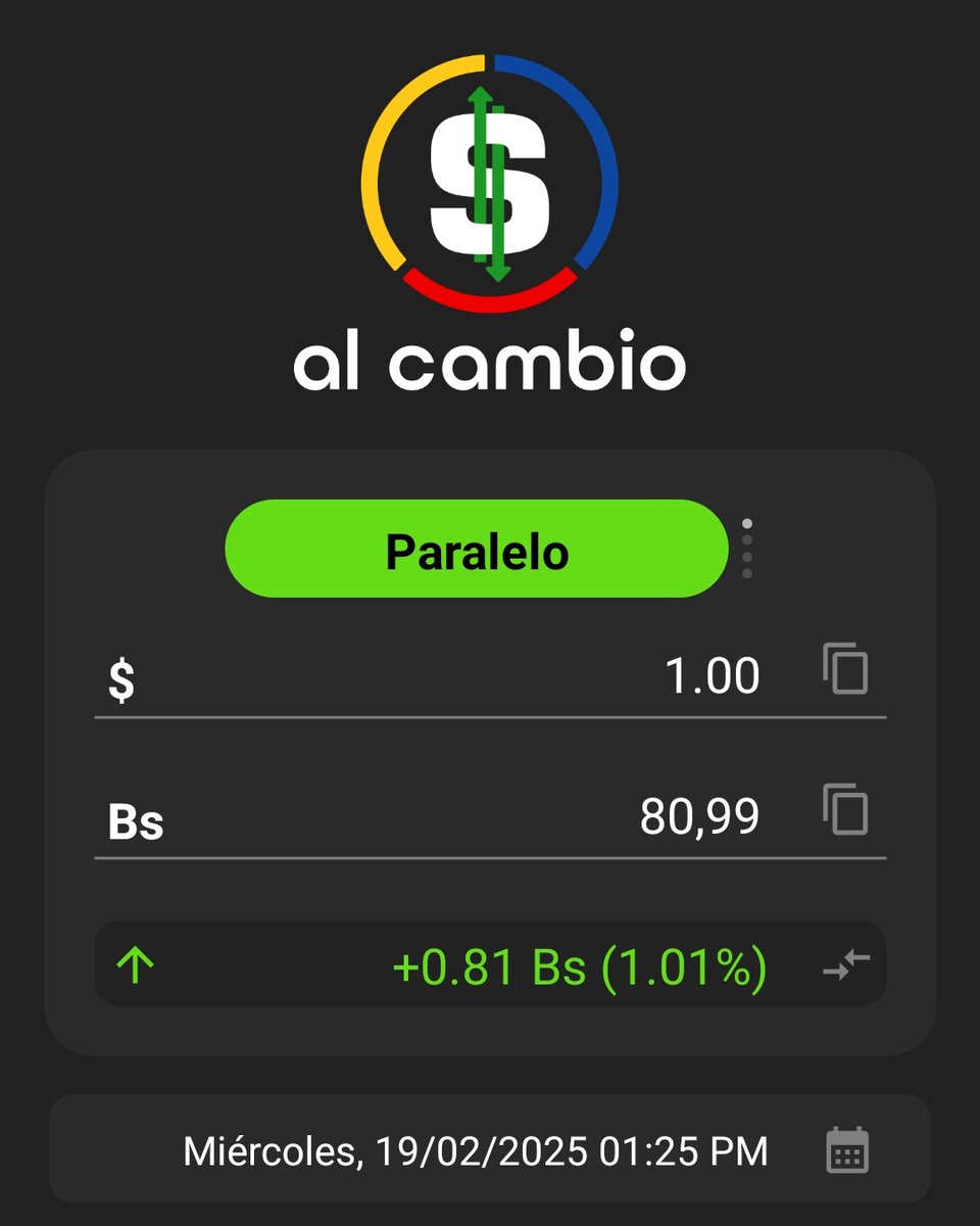 Estoy algo confundida...
Si el ataque a nuestra Moneda era ejecutada por TEA y su banda... Si él está detenido, ¿Quién sigue jugando con el pueblo venezolano? De seguir así, el $ BCV llegará a 100Bs, ¿Qué sigue? Otra reconversión monetaria 🤔
Siempre paga el pueblo 🫤.