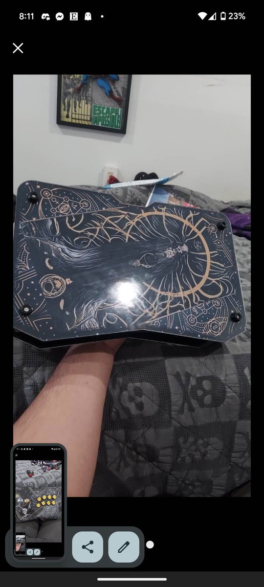 DEEP_SEA_CM's tweet image. A customer shared pictures of his finish build with me. Looks fire.