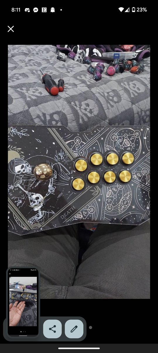 DEEP_SEA_CM's tweet image. A customer shared pictures of his finish build with me. Looks fire.