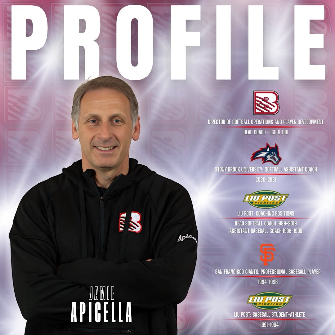 beastsoftballny's tweet photo. 🥎 Coach Profile - Jamie Apicella🥎 

#BeastSoftballNY #TeamBeastNY #BeastSoftball
#BeastTraining #SoftballTraining #WinterTraining #SoftballCoaches https://t.co/rSDKwZoDsC