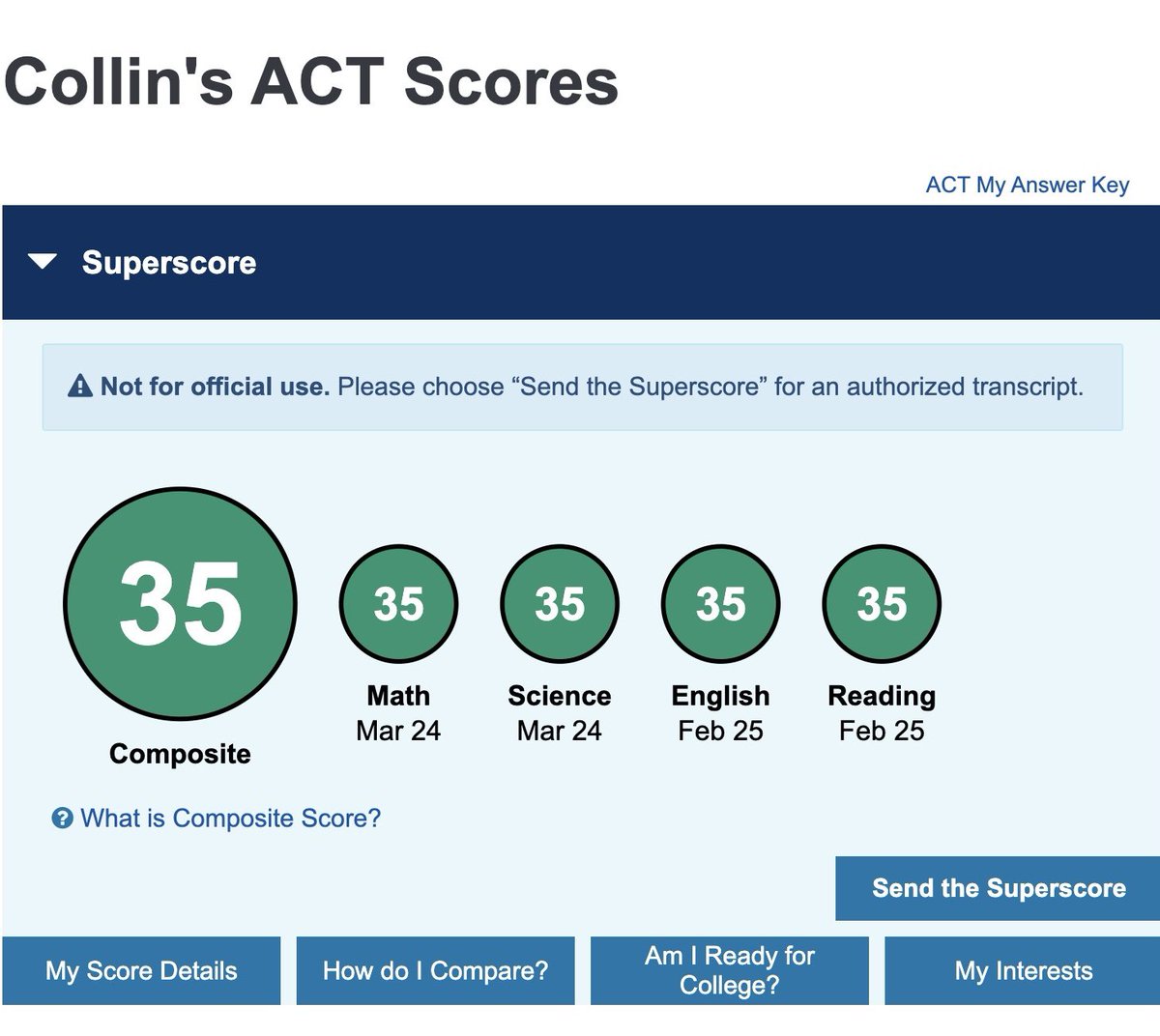 Collin_Wind33's tweet image. Excited to receive a 35 ACT SuperScore for the February test.
@CMS_BSB @volcard @KNIGHTS_BASEBTN @uncommittedBBs @MidTNProspects @MTN_BaseCentral @NCSA_Baseball @NCSAMattoon @bbconnectionInt