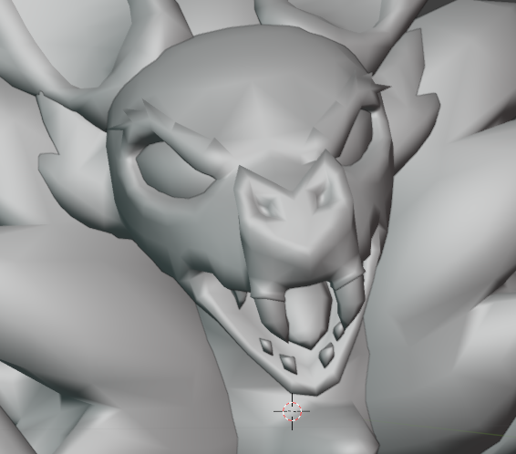 GesMo9's tweet photo. Made this Vesp Soul-Burst concept model awhile back and forgot to post it til now. Not textured yet but everything else about it is basically done. The rigs, the UV map, etc. etc.

12.9k tris for the possible blender nerds out there.
#LoomianLegacy https://t.co/M9bUkjzdOf