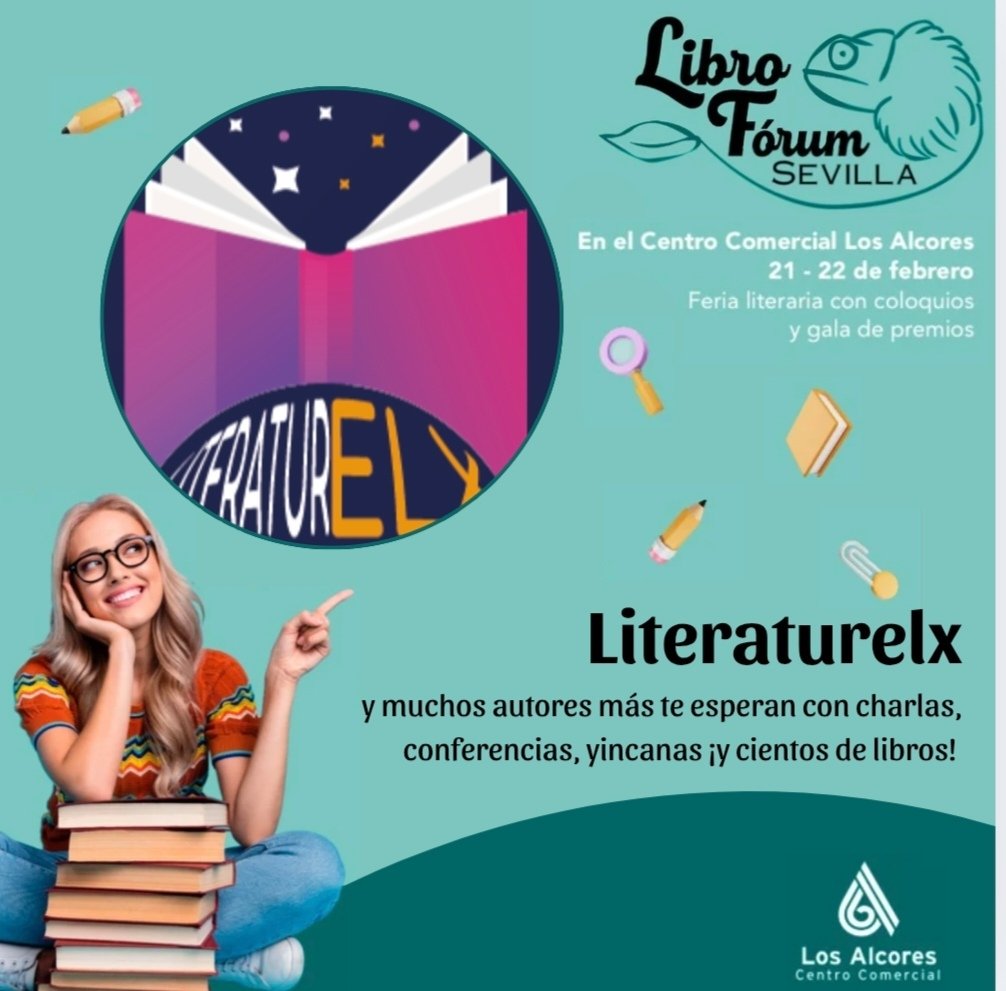 MariaLeivag's tweet image. Este año el #LibroForumSevilla va a ser muy especial y distinto. 

No solo voy como autora, voy como fundadora de @Literaturelx_ con un stand, dando voz a algunos autores que forman parte de ella... 

Reencontrarme con mis kmleones y otros compis. QUÉ GANAS TENGO. @KmleonBooks 😍