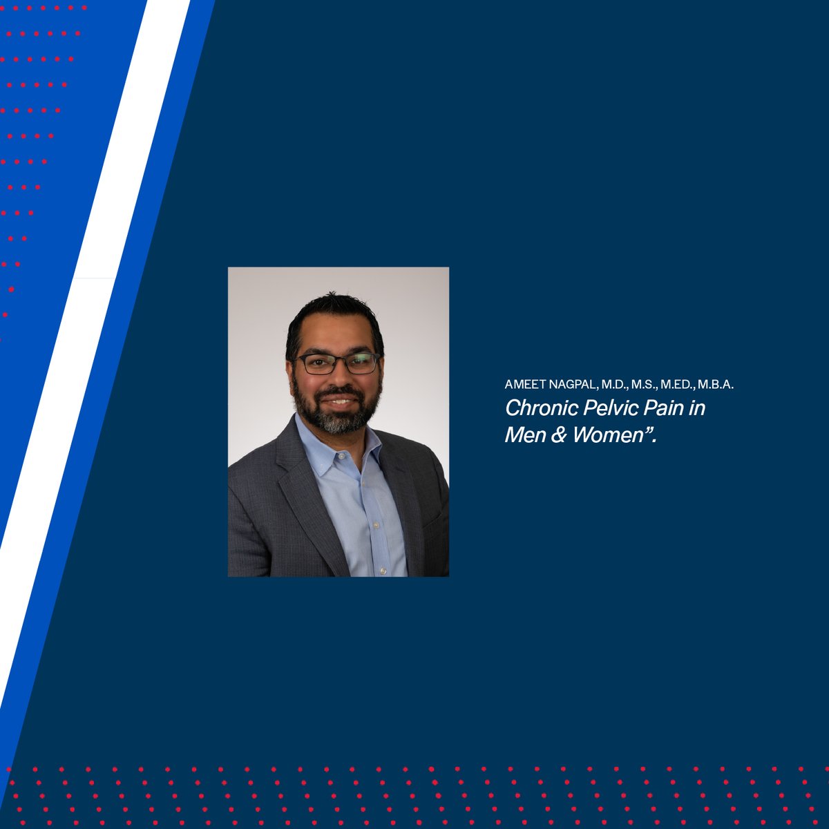 We are excited to announce our next Grand Round presenter, Dr. Ameet Nagpal!

Find out how to join our session live, tomorrow, or watch the recording with our Grand Rounds info link below:

l8r.it/a2uN