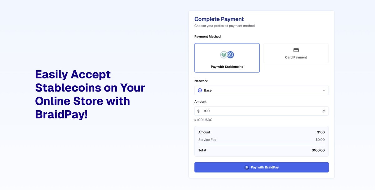 BraidPay tweet media