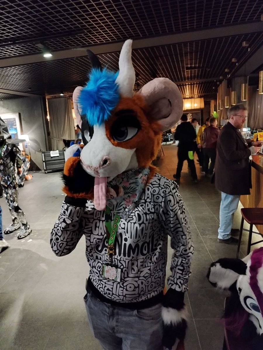 Finished my boyo today ❤️
Gonna have sooo much fun at the #NordicFuzzCon