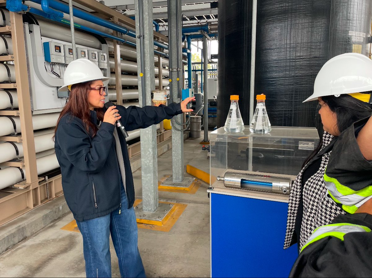 mwdh2o's tweet photo. Join us this Saturday, 2/22, for a public tour of our #PureWaterSoCal regional recycled water program. Since the beginning of the year we've hosted civic leaders and community groups at our facility in Carson. Now is your chance to join a tour. Register: https://t.co/w3dkyOudbx https://t.co/376NGo0Z8m