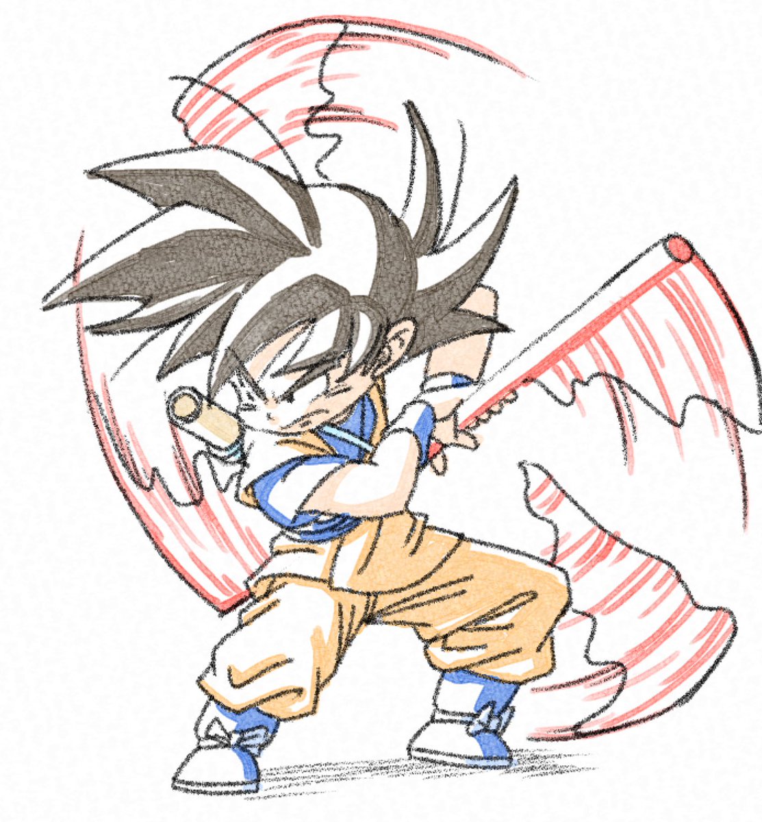 如意棒アクションもっと見たい。
＃ドラゴンボールDania