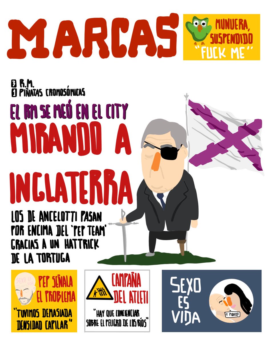 Garabatxs's tweet photo. 📰🗞️

Hoy las portadas nos traen LA MAMATORIA DE LOS BRITÁNICOS https://t.co/KS6Rzslvrf