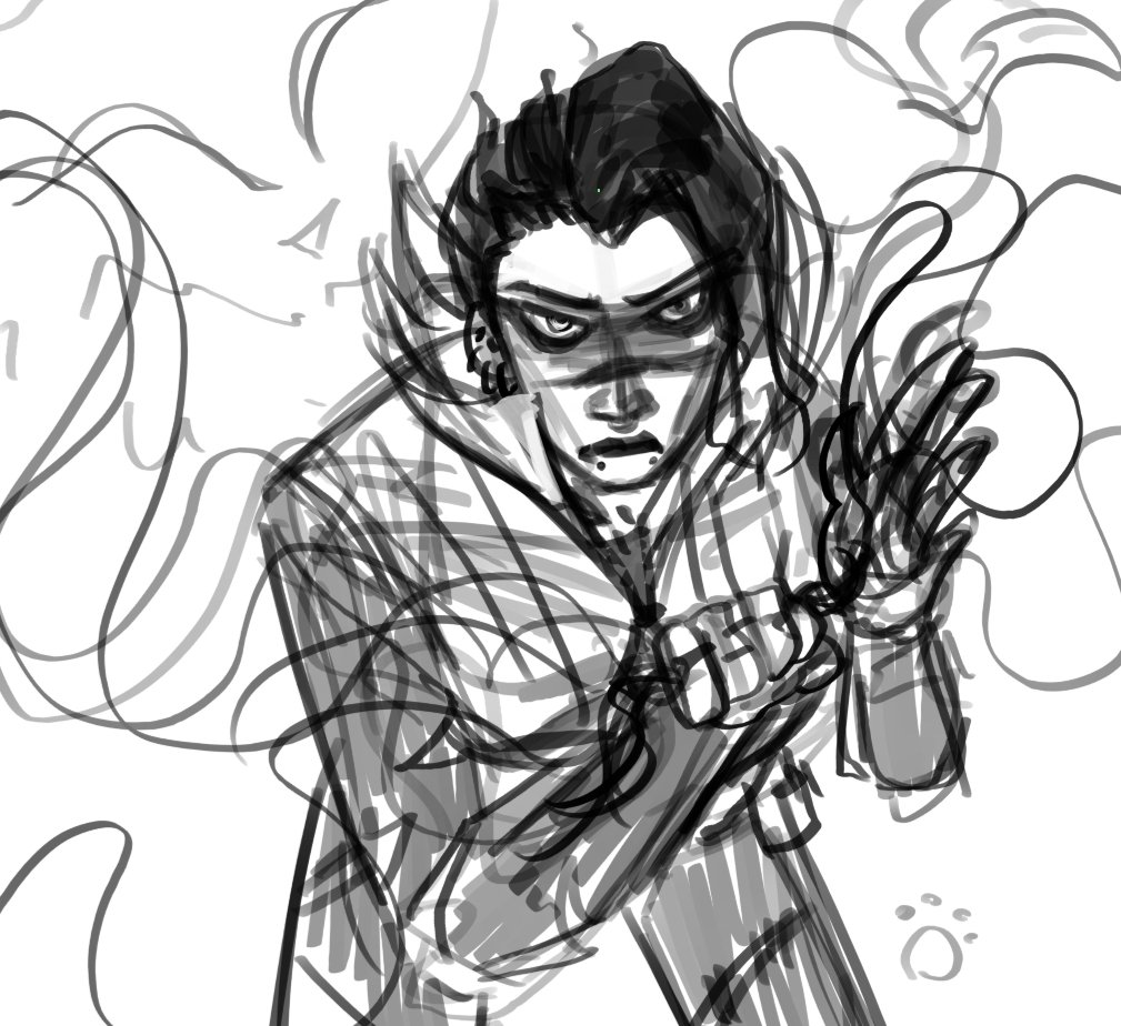 cinomonopie's tweet photo. Two sketches i made in same day i cant hold my art styl same 😭 #fade #fadevalorant #fadefanart https://t.co/Fd1V42NdE6