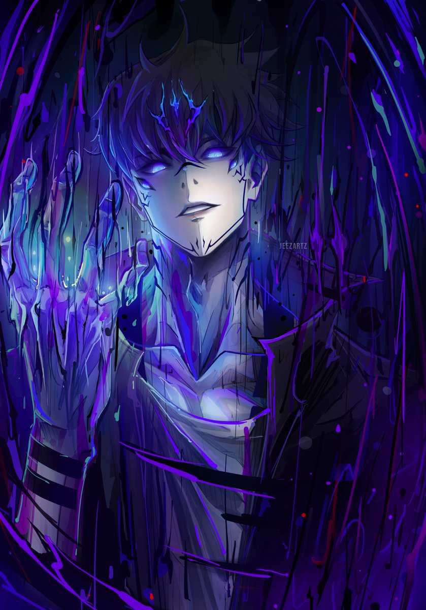 jeezartzz's tweet image. Jinwoo x Sukuna #jjk #SoloLeveling #Jujutsukaisen #sukuna #SungJinwoo