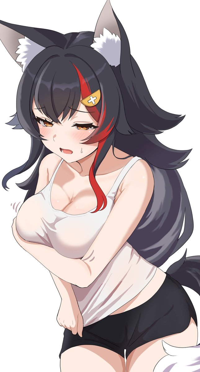 264_time's tweet image. 🌲「ウチ、恥ずかしいよぉ～…💦」