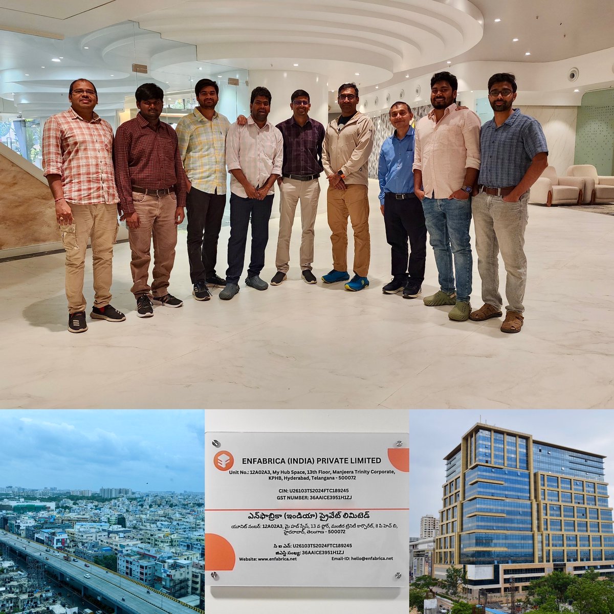 enfabrica_'s tweet image. #ICYMI We are expanding in Hyderabad, India!

We are happy to announce the opening of Enfabrica (India) Private Limited and its new R&amp;amp;D Hub based in Hyderabad. The opening of the new office and R&amp;amp;D center in a critical technology and AI innovation hub is an important investment…