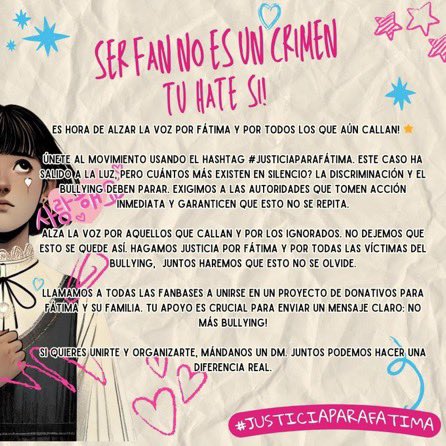 innielik's tweet image. fatima is a 13yo child who was bullied at school for liking kpop, the case occurred a few days ago, a girl pushed her out of a window.

the girl is in hospital in serious condition with hip fractures
the case was neglected by the school, which knew about the bullying and attacks…