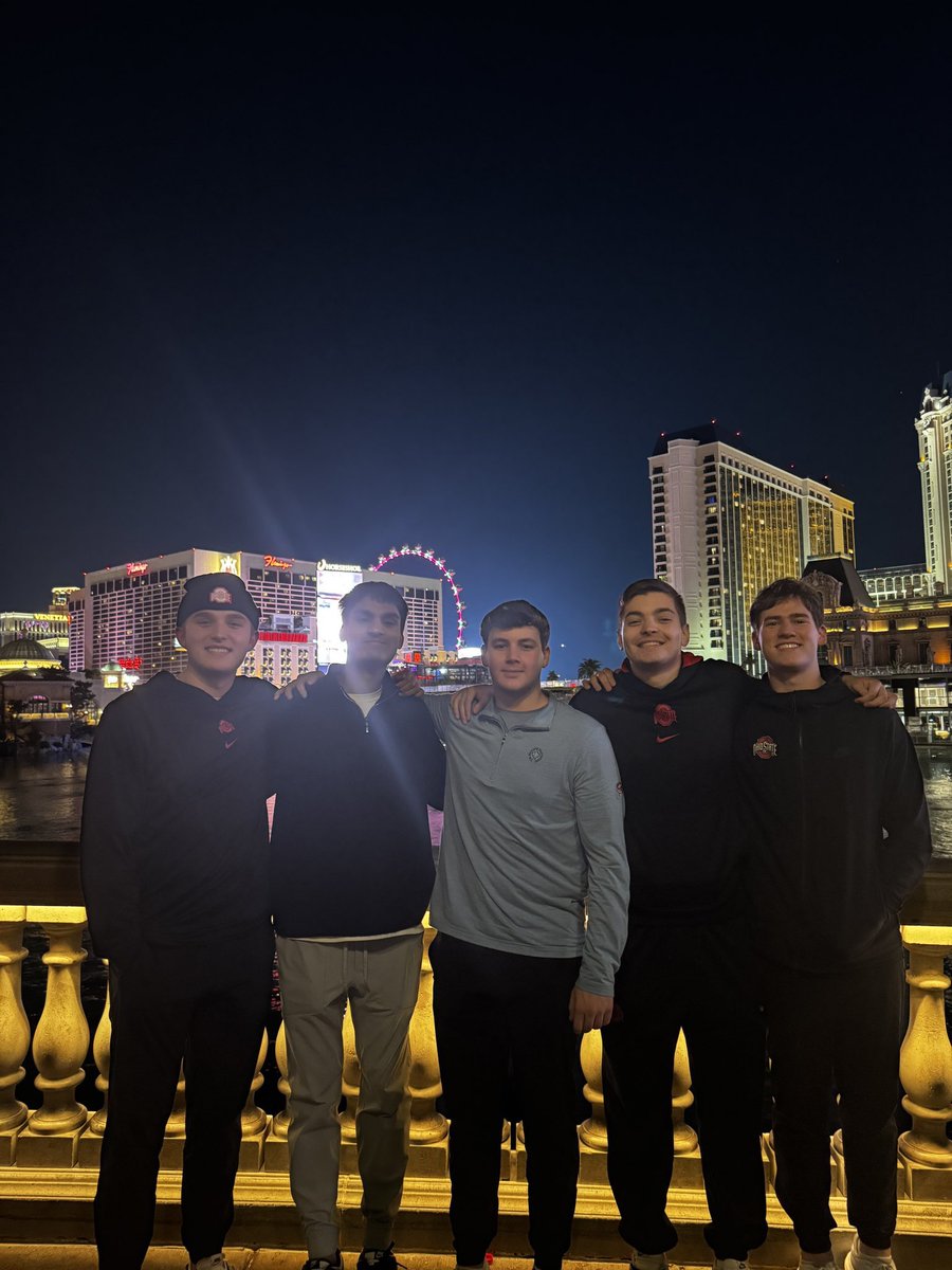 Ohio State Hoops (@ohiostatehoops) on Twitter photo <a href="/OSUManagers/">OSU BBall Managers</a> <a href="/GTGhoops/">Grow the Game</a> Continuing #ManagerAppreciationWeek with a wholesome picture of the fellas starting off our season in Vegas 📸
#Team126 | #GoBucks <a href="/OSUManagers/">OSU BBall Managers</a> <a href="/GTGhoops/">Grow the Game</a> Continuing #ManagerAppreciationWeek with a wholesome picture of the fellas starting off our season in Vegas 📸
#Team126 | #GoBucks