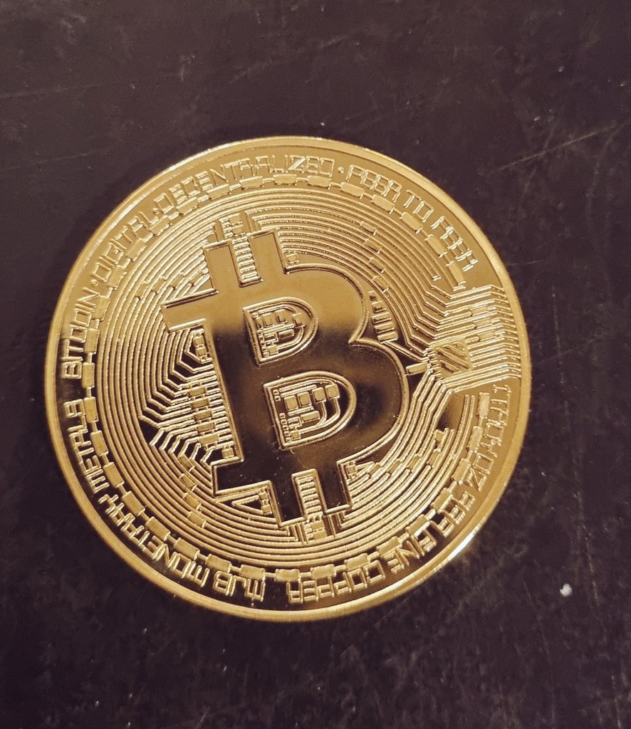 Keypti mitt fyrsta bitcoin.