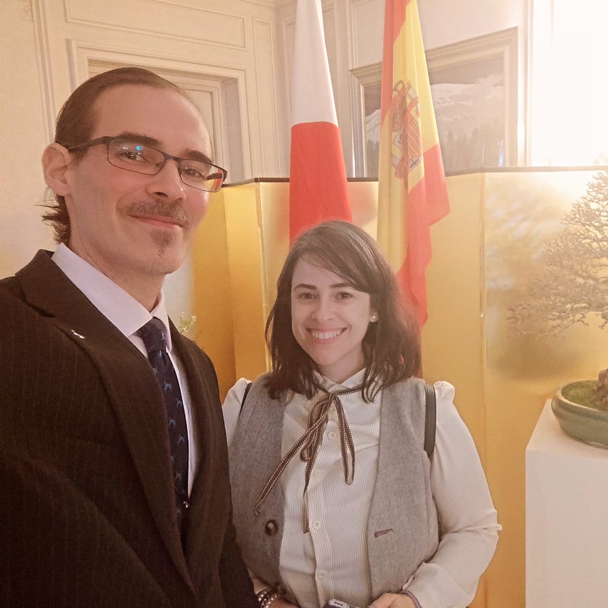 MarcosSalaIvars's tweet photo. Muchas gracias a la Embajada del Japón en España por invitarnos un año más a la Residencia del Excmo. Embajador Nakamae, para celebrar el Natalicio de SM el Emperador de Japón. Una gran velada rodeados de amigos y altas personalidades de la cultura japonesa. #sntkk #skk #gtea https://t.co/ElCC1mtRco