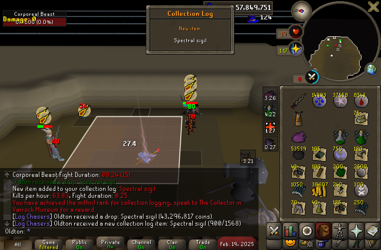 900 Collection Logs &lt;&gt; First Sigil &lt;&gt; Road to 1,000