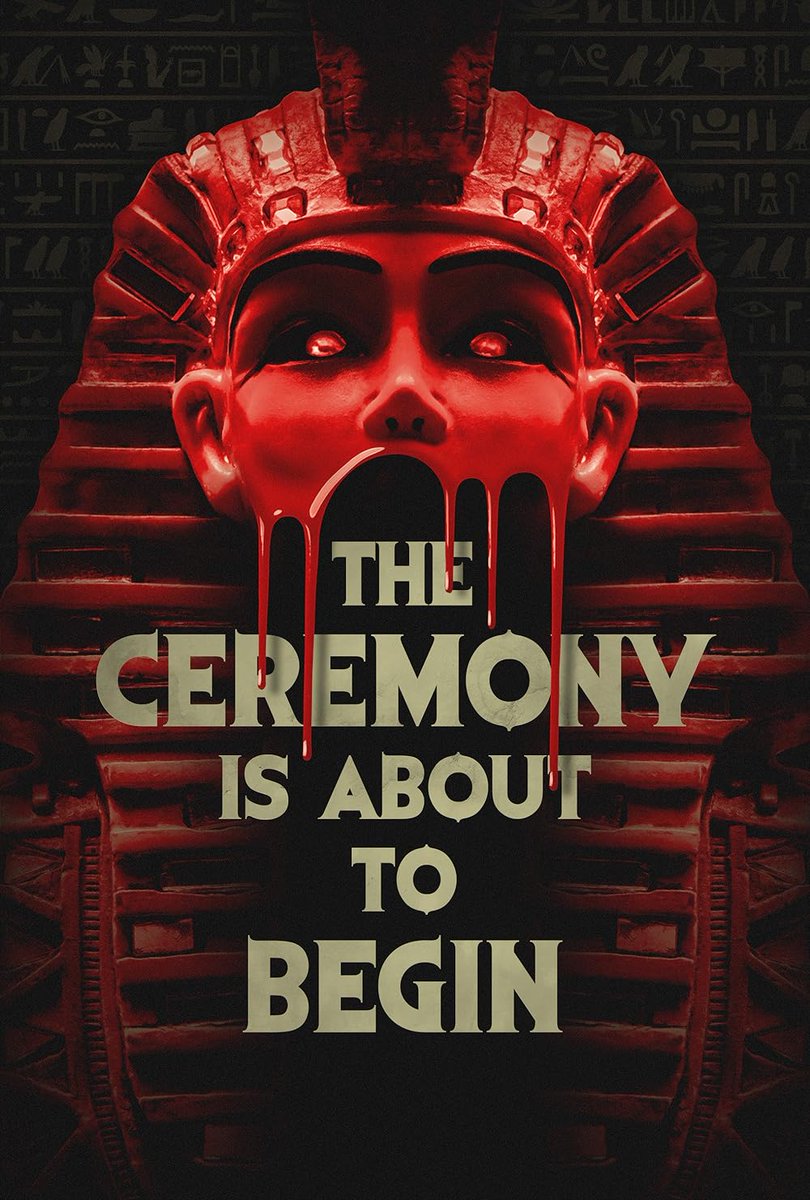 TheRealSauce100's tweet photo. Last night I watched the new movie The Ceremony Is About To Begin. If you want gore, this isn't for you, but if you love the Creep movies or the Creep Tapes, you will love this movie. It's Creep mixed with The Sacrament with an Egyptian cult theme. Highly recommend it.
#Horrorfam https://t.co/rHuKCOFfhh