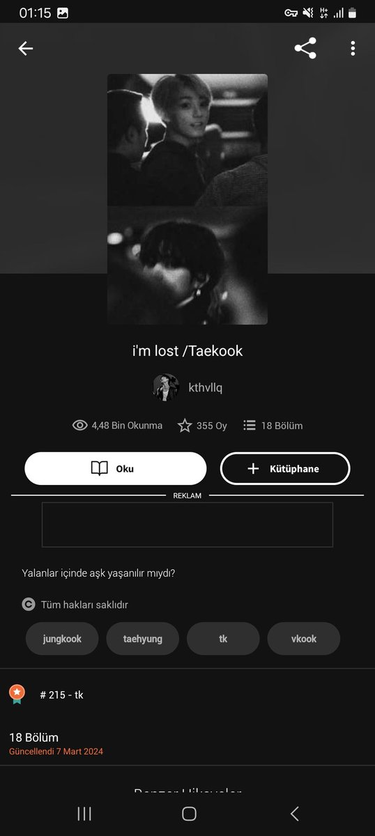 jin_army00's tweet photo. @jkislandd Şimdi baktım 2 tane var taekook acaba hangisi https://t.co/GZLxDvP9hD