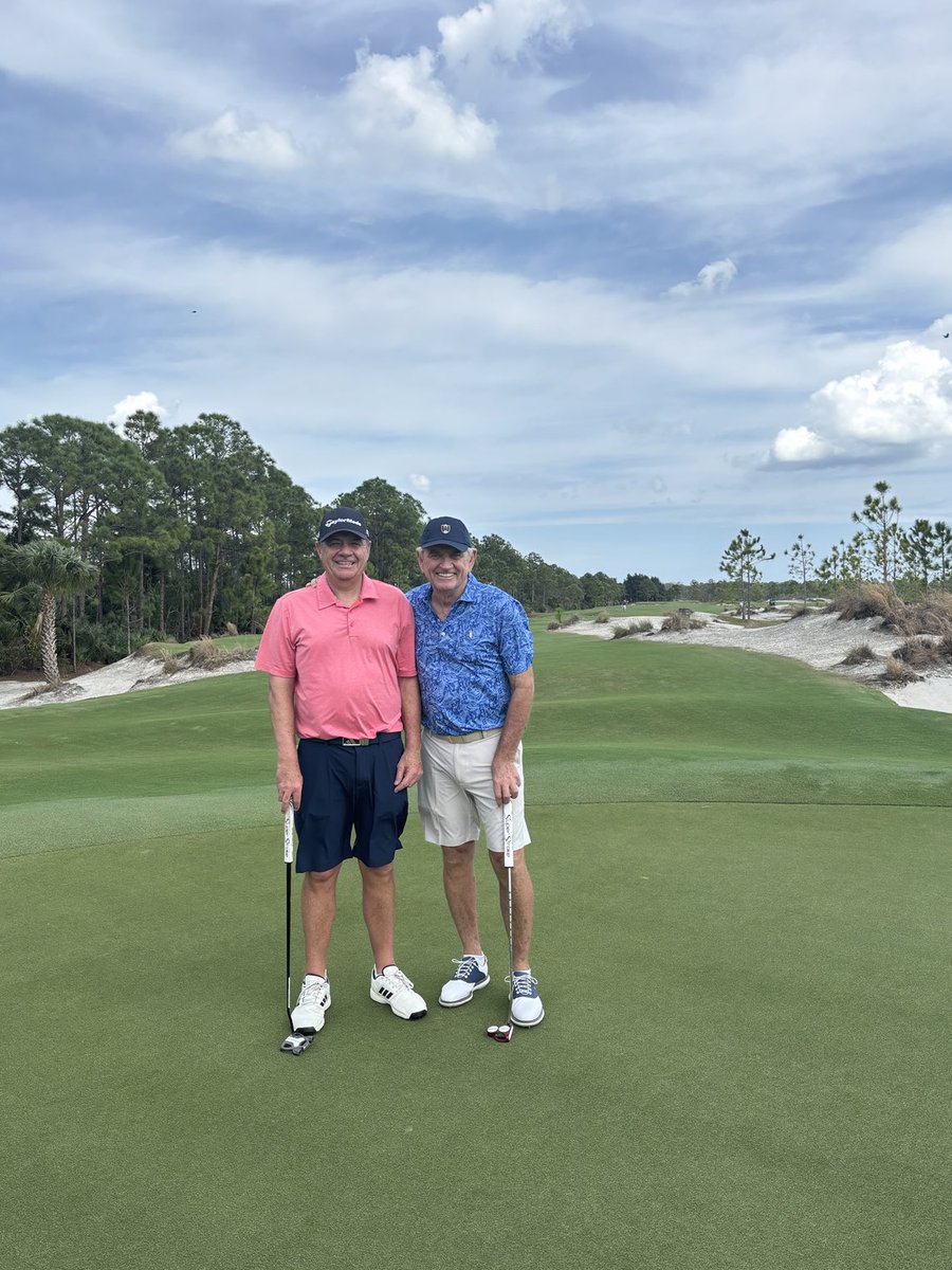 This is what 50 years looks like. The older one shot his age.