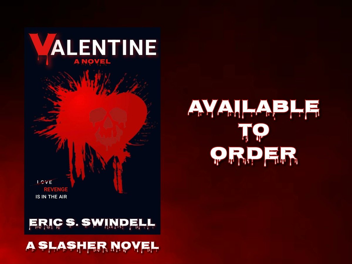 _EricSSwindell's tweet image. Check Out My New Slasher Novel.
amazon.com/gp/aw/d/B0DVLG…
•
#Author #Writer #Valentine #Book #Novel #Horror #Slasher #Amazon #Series #FinalGirl #Trending #HighLight #Story #Vengeance #NorthCarolina #Fiction #Fictional #Killer #Read #Reading #Reader #Love #Hate #Followers