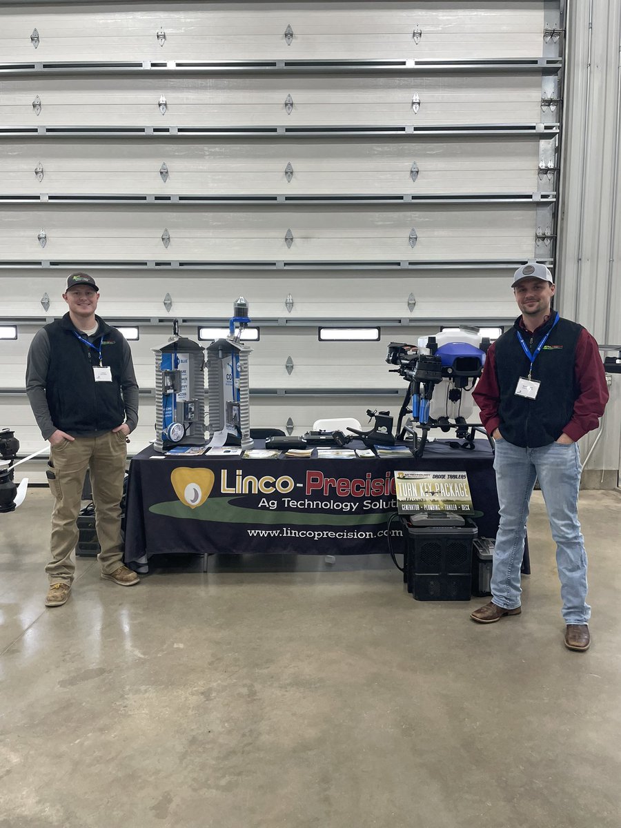 LincoPrecision's tweet image. Went to Bottom-Line Solutions’ Planter Meeting this week! We enjoyed talking to everyone, thank you for having us!

#agriculture #precision #drones #farming