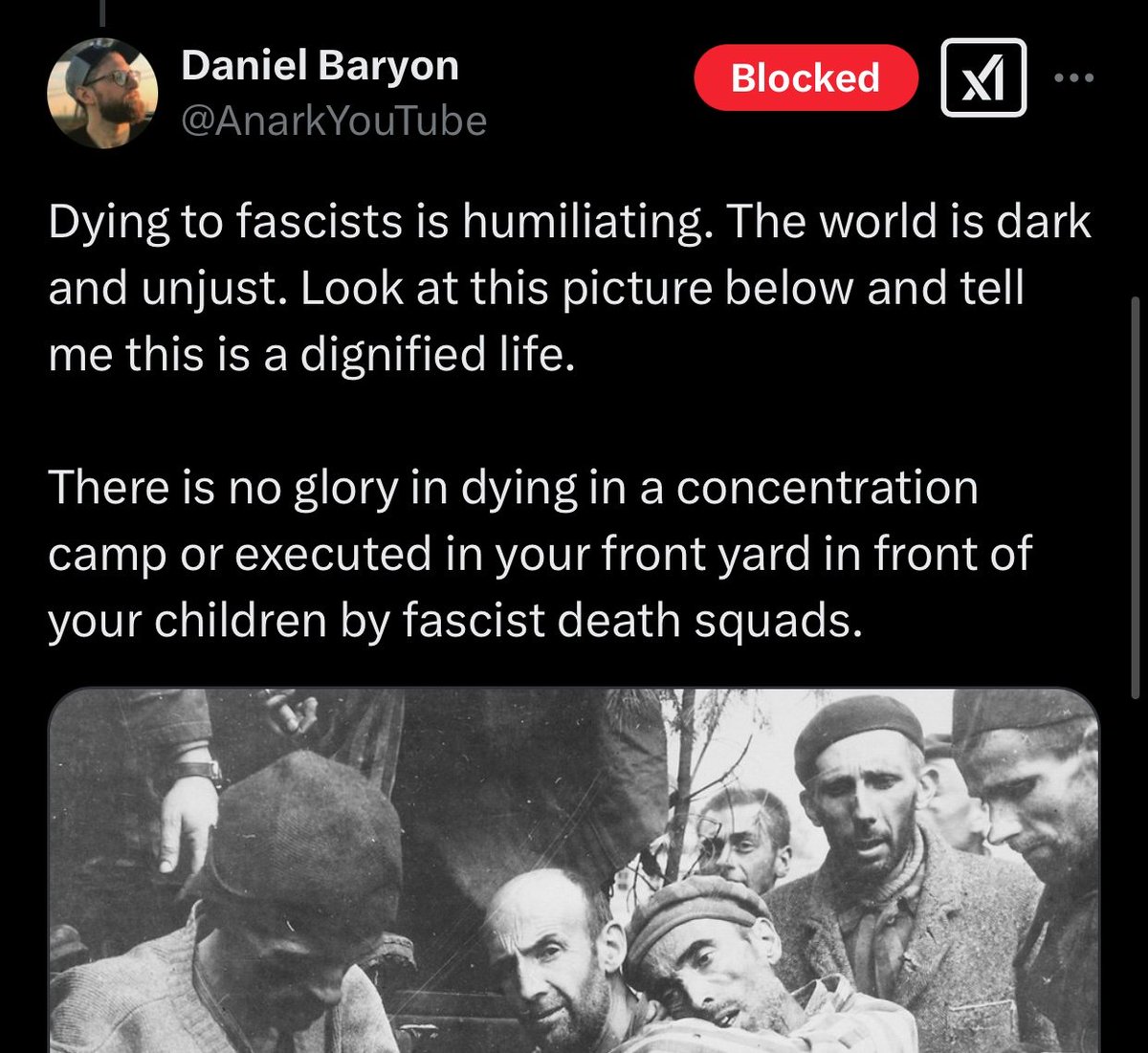 Need all these leftists who are jumping into this discourse to look at this and then look me in the eye and say that this is the same as saying "exercise is good for you"