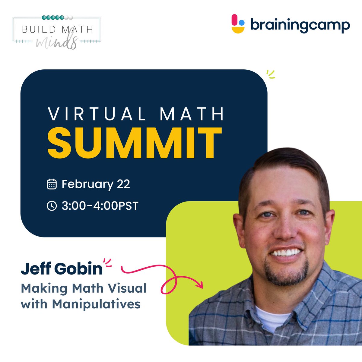 Brainingcamp (@brainingcamp) on Twitter photo Come see Jeff and many other thought leaders at <a href="/BuildMathMinds/">Christina Tondevold</a> FREE Virtual Summit Feb 22nd & 23rd! 🎉
💥Register: virtualmathsummit.com Come see Jeff and many other thought leaders at <a href="/BuildMathMinds/">Christina Tondevold</a> FREE Virtual Summit Feb 22nd & 23rd! 🎉
💥Register: virtualmathsummit.com