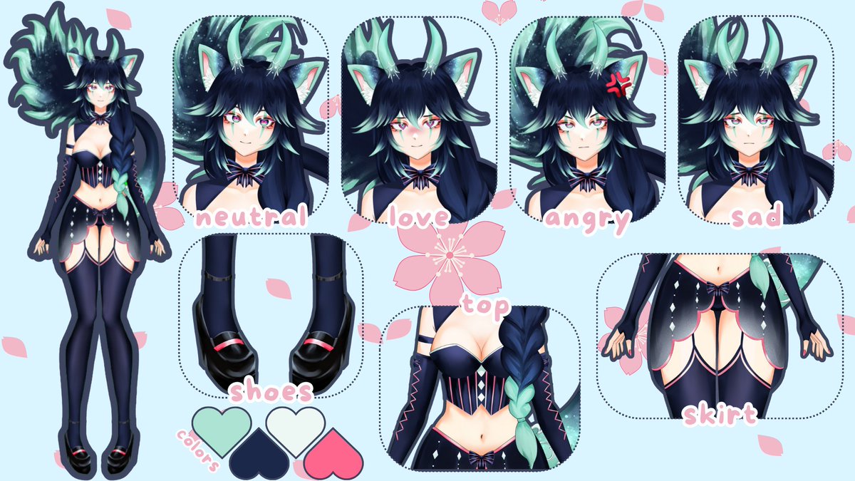 ☾ Kikspea | Vtuber ☽ (@kikspea) on Twitter photo <a href="/Spookiline/">Spookiline 🦂 Succubus VTuber</a> My new model is by <a href="/L0NQQ/">L0NQQ ✄ (COMMS open)</a> !! They did both the art and the rig for me ^^
The design is by me and as close to my sketch as it could be. They really brought my idea to life c: <a href="/Spookiline/">Spookiline 🦂 Succubus VTuber</a> My new model is by <a href="/L0NQQ/">L0NQQ ✄ (COMMS open)</a> !! They did both the art and the rig for me ^^
The design is by me and as close to my sketch as it could be. They really brought my idea to life c: