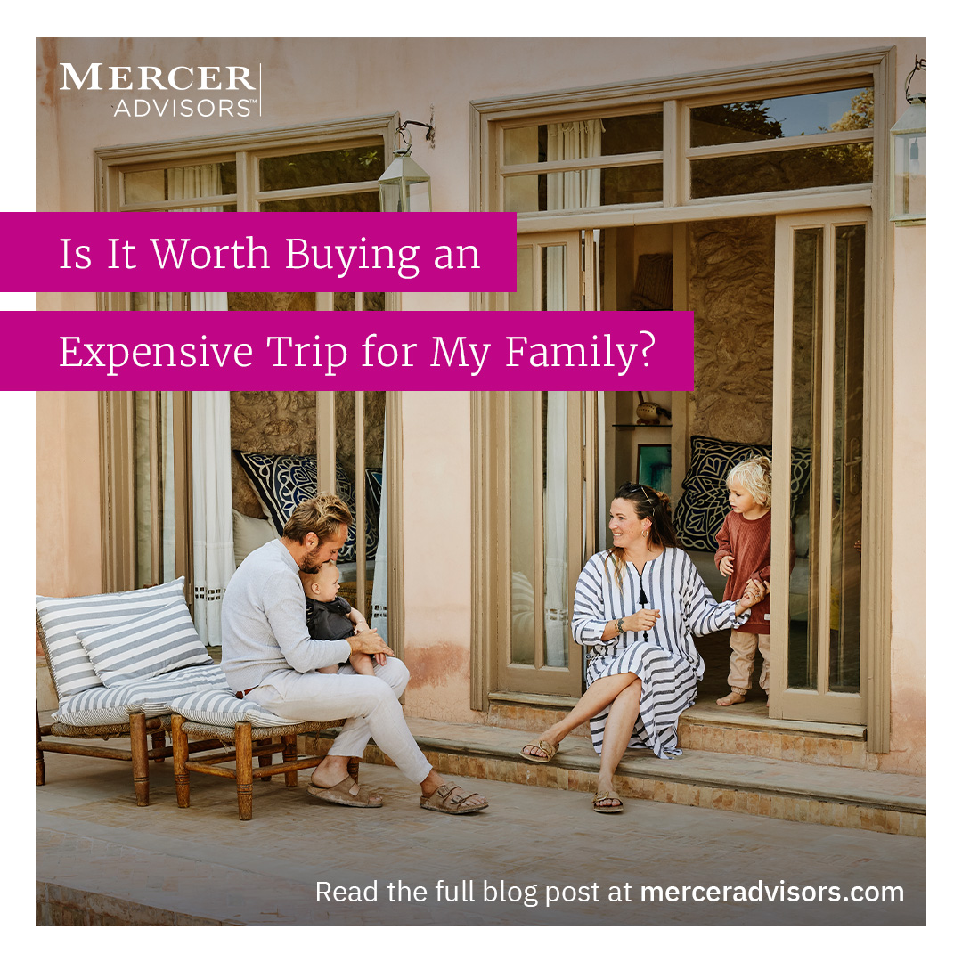 Mercer Advisors (@merceradvisors) on Twitter photo A major family trip can be a great experience, but is it a smart financial decision? Here are five key factors to consider before booking: buff.ly/3EJoSZY A major family trip can be a great experience, but is it a smart financial decision? Here are five key factors to consider before booking: buff.ly/3EJoSZY