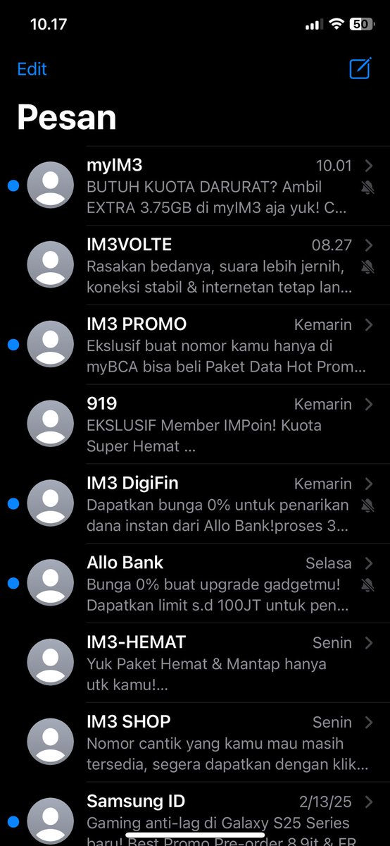 ina9918_'s tweet photo. @CareIM3 @indosat cara blok sms spam gimana si? Udah ketik *185# gak bisa, ganggu banget sms promosi udah diblok satu2 eh masih muncul yang lainnya. Ganggu banget ganguuuuu https://t.co/j09FBtpoFc