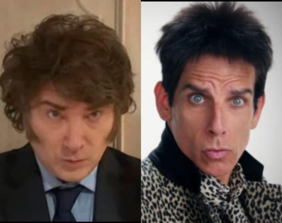 Fernand81432042's tweet photo. Sabía que la pose que usa siempre el presiponzi la había visto en otro lado. Ojo! No la robó, solo la difunde...
#MileiEstafadorMundial
#MileiEstafador 
#KariDeposito 
#zoolander
#presiponzi https://t.co/i3LaU4bJlJ