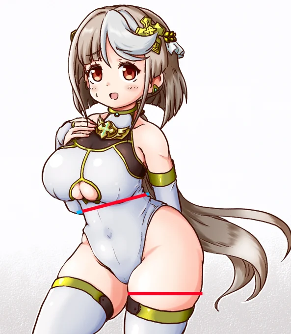 太ももは胴体と同じ太さにせよ という話があると聞いてうちの子(ルゥ)・あかりちゃん・もち子さん太もも>ウエストだった 