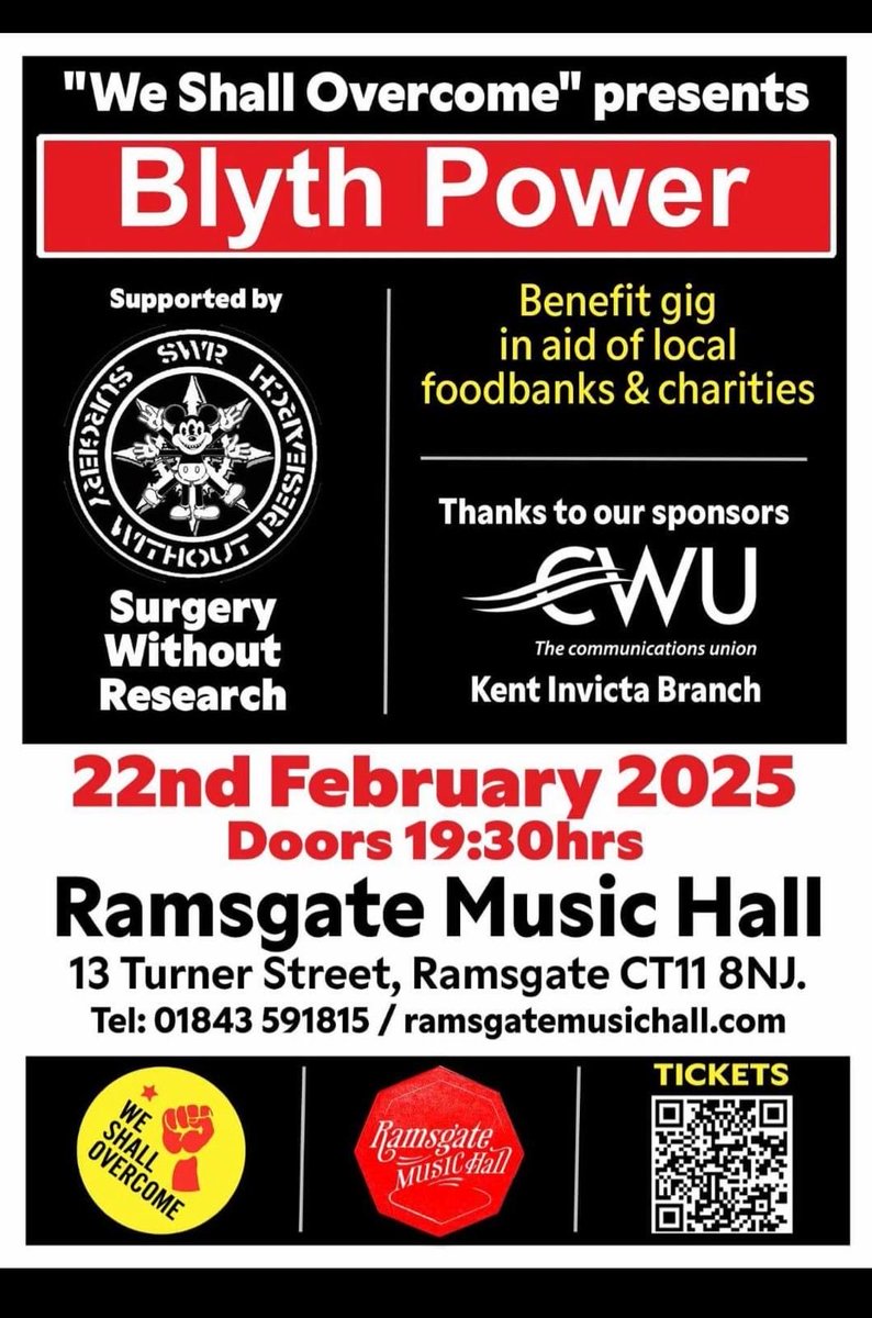 SWRpunk's tweet image. This Saturday. Tickets cheaper in advance. First gig of the year.