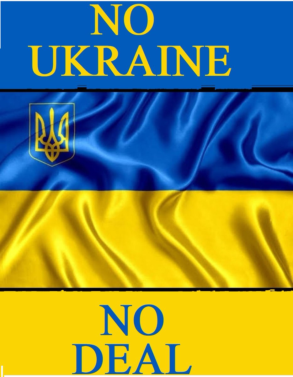 kfortner51's tweet image. No Ukraine - No Deal
@RealJakeBroe 
#UkraineFirst