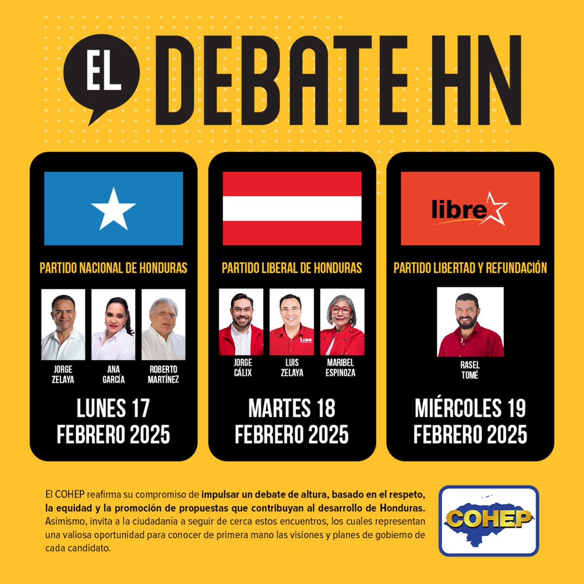 Aporte de <a href="/planaponh/">Planaponh.org</a> junto al <a href="/COHEPHonduras/">COHEP</a> entre otros de igual importancia en el proceso democrático y electoral fue determinante para el éxito del primer Debate de precandidatos presidenciales en internas y promarias; <a href="/weme90/">Wendy Perez</a> recibe merecido reconocimiento que honra tal acto.