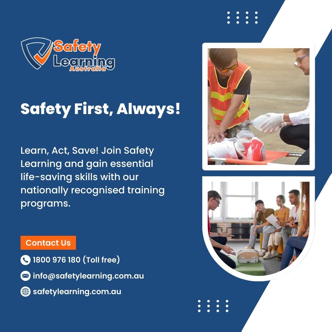 alishaalira's tweet image. Safety First, Always!

Join Safety Learning and gain nationally recognised life-saving skills with our expert-led training programs. Classes Available!

safetylearning.com.au

Phone: 1800 976 180 (Toll free)

#SafetyLearning #FirstAidTraining #CPRCertification #SydneyTraining