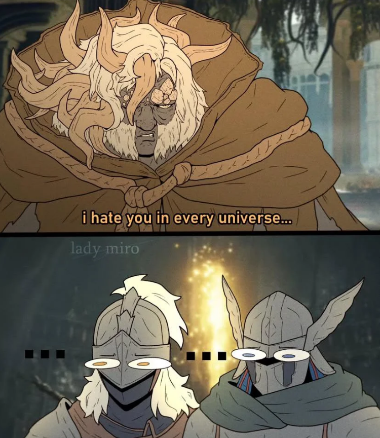 I fuckin hate this guy i am the tarnished