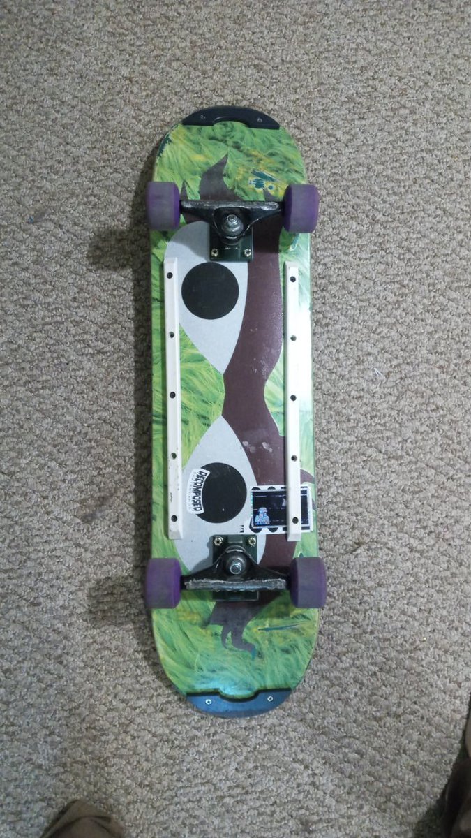 AdaptiveSkater's tweet image. New Freestyle setup #alltimersskateboards #venturetrucks #mobgrip #dogtownwheels
